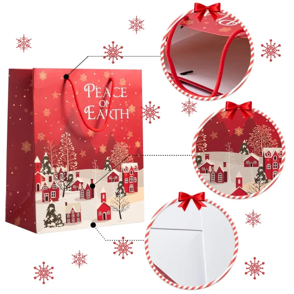 Christmas Goody Paper Bags, 18Pcs 8 Christmas Goody Paper Bags, 18Pcs - Image 6