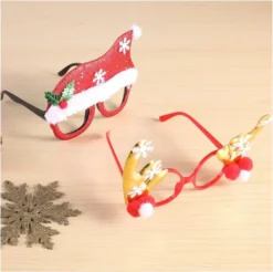 8pcs Christmas Party Glass Frames 12 8pcs Christmas Party Glass Frames -Christmas Favors Shop Christmas Party Fancy Glasses 8 Pack 5 result 600x598 1