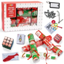 Christmas Party Table Favors (Colorful), 8Pack -Christmas Favors Shop Christmas Party Table Favors Colorful 5 result 600x600 1