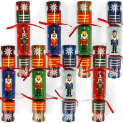 8pcs Nutcracker Christmas Party Crackers