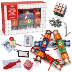 8pcs Nutcracker Christmas Party Crackers -Christmas Favors Shop Christmas Party Table Favors Nutcrackers 6 result 600x600 1