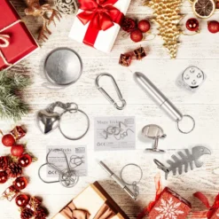 12pcs Red & Blue Christmas Crackers Party Favors -Christmas Favors Shop Christmas Party Table Favors Red Green Blue Plaid 4 result 600x600 1