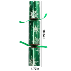 8pcs Red And Green Christmas Crackers -Christmas Favors Shop Christmas Party Table Favors Red Green Snowflake 4 result scaled 600x600 1