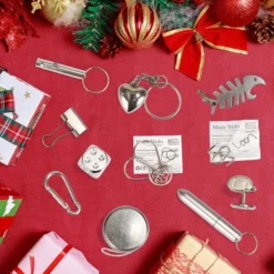 12pcs Red And White No Snap Christmas Crackers -Christmas Favors Shop Christmas Party Table Favors Red White Snowflake 4 result 600x600 1