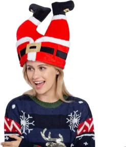 2pcs Santa And Elf Pants Christmas Hats 9 2pcs Santa And Elf Pants Christmas Hats -Christmas Favors Shop Christmas Santa and Elf Pants Hats 3 result