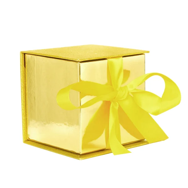 2pcs Christmas Gold Glitter Gift Box 7 2pcs Christmas Gold Glitter Gift Box - Image 5