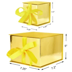 2pcs Christmas Gold Glitter Gift Box 13 2pcs Christmas Gold Glitter Gift Box -Christmas Favors Shop Christmas Small Gift Box with Gold Paper Fill 6 result 600x600 1