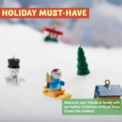 Christmas Soft And Fluffy Snow Blanket Roll 3x8ft 10 Christmas Soft And Fluffy Snow Blanket Roll 3x8ft -Christmas Favors Shop Christmas Snow Blanket Roll 3x8ft 1 600x600 1