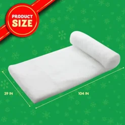 Christmas Soft And Fluffy Snow Blanket Roll 3x8ft 13 Christmas Soft And Fluffy Snow Blanket Roll 3x8ft -Christmas Favors Shop Christmas Snow Blanket Roll 3x8ft 4 600x600 1
