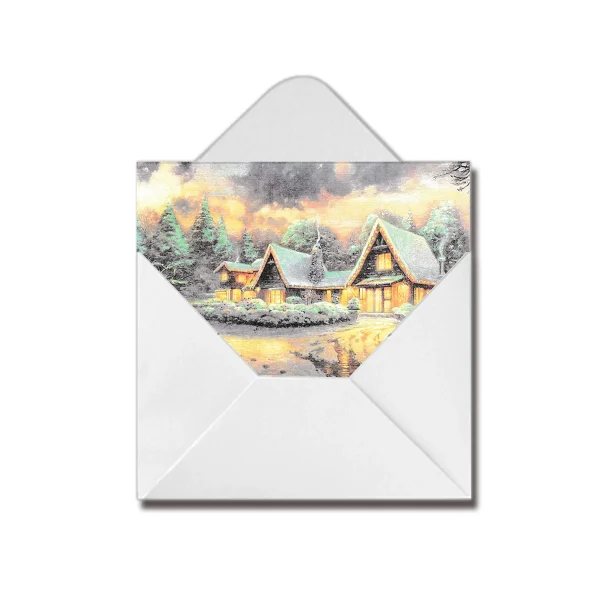 72pcs Snowy Town Assortment Christmas Card Greetings 7 72pcs Snowy Town Assortment Christmas Card Greetings - Image 5