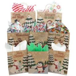 150pcs Christmas Tissue Wrapping Paper With Hologram