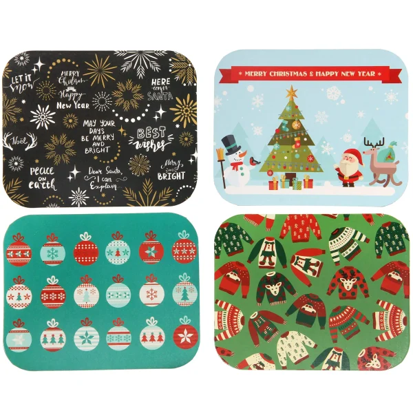 48pcs Christmas Cookie Tin With Lids 7 48pcs Christmas Cookie Tin With Lids - Image 5