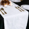 Faux Fur Christmas White Table Runner 15in X 72in -Christmas Favors Shop Christmas White Faux Fabric Table Runner 1 result 600x600 1