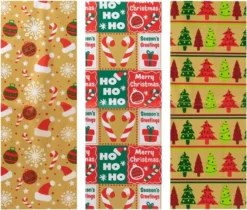 150pcs Christmas Classic Assorted Tissue Paper -Christmas Favors Shop Classic Design Christmas Kraft Tissue Paper 150 Sheets 4 result 600x510 1