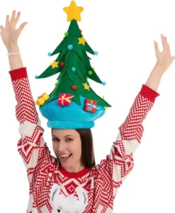 Colorful Christmas Tree Hat 12 Colorful Christmas Tree Hat -Christmas Favors Shop Colorful Christmas Tree Hat 5 result