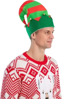 3pcs Colorful Felt Christmas Elf Hat -Christmas Favors Shop Colorful Holiday Elf Hat 3pcs 5 result