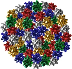 4pcs Christmas Ribbon Set Decoration -Christmas Favors Shop Curling Ribbons with 30 Pcs Bows 4 Pack 3 result 600x570 1