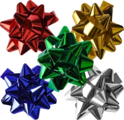 4pcs Christmas Ribbon Set Decoration -Christmas Favors Shop Curling Ribbons with 30 Pcs Bows 4 Pack 5 result 600x582 1