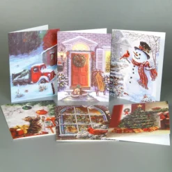 72Pcs Cute Christmas Greeting Card