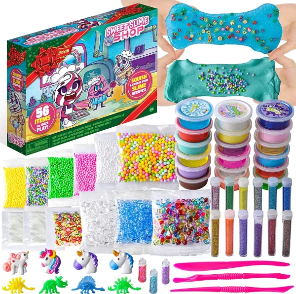56pcs Art And Craft DIY Slime Kit Making Set 3 56pcs Art And Craft DIY Slime Kit Making Set