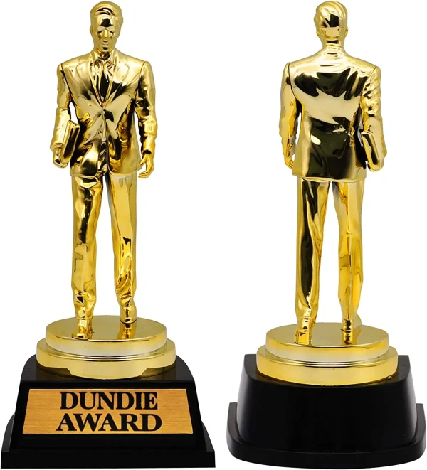 3pcs Dundie Award Trophy With Custom Engraving 5 3pcs Dundie Award Trophy With Custom Engraving - Image 3