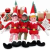 2pcs Christmas Elf Plush Doll 12in -Christmas Favors Shop Elf Plush Colorful Doll Christmas Hanging amp Surface Decorations 1 result 600x587 1