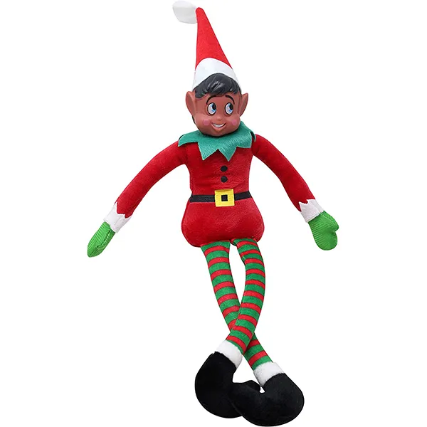 2pcs Christmas Elf Plush Doll 12in 5 2pcs Christmas Elf Plush Doll 12in - Image 4