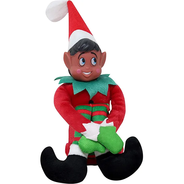 2pcs Christmas Elf Plush Doll 12in 6 2pcs Christmas Elf Plush Doll 12in - Image 5