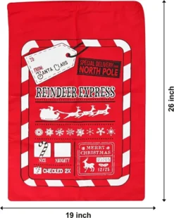 Extra Large Personalized Santa Sack Bags -Christmas Favors Shop Extra Large Personalized Santa Sack Bags 6 600x753 1