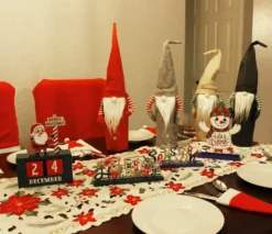 Festive Christmas Holiday Wine Covers Gnome, 4 Packs -Christmas Favors Shop Festive Christmas Holiday Wine Covers Gnome 4 Packs 4 result 600x517 1