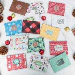 30pcs Christmas Gift Card Boxes With Holder