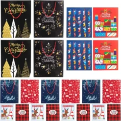18pcs Christmas Gift Bags Bulk Set 12 18pcs Christmas Gift Bags Bulk Set -Christmas Favors Shop Gift Bags 18 Pcs 5 result 600x602 1