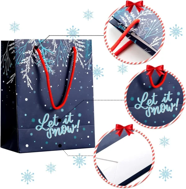 18pcs Christmas Gift Bags Bulk Set 8 18pcs Christmas Gift Bags Bulk Set - Image 6