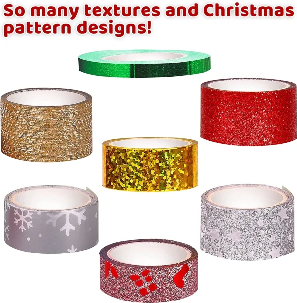 20pcs Assorted Christmas Gift Ribbon Decoration 7 20pcs Assorted Christmas Gift Ribbon Decoration - Image 5