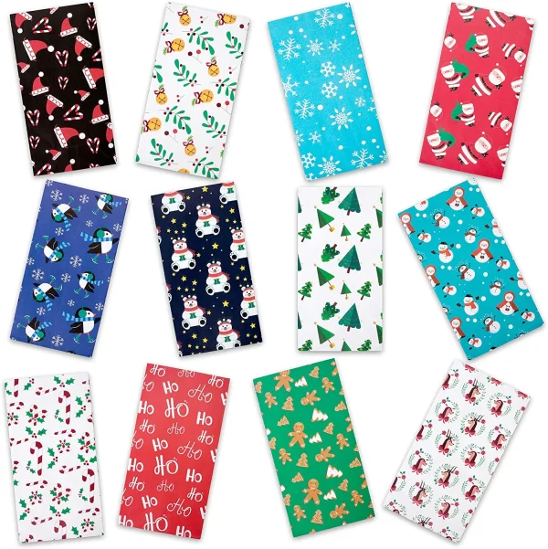 96pcs Assorted Christmas Goodie Bags 6 96pcs Assorted Christmas Goodie Bags - Image 4