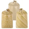 3pcs Christmas Golden Gift Plastic Bags 1 3pcs Christmas Golden Gift Plastic Bags -Christmas Favors Shop Holiday Golden Plastic Gift Bags 1 result scaled 600x600 1