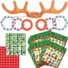 Christmas Inflatable Reindeer Antler Ring Toss Game Set 1 Christmas Inflatable Reindeer Antler Ring Toss Game Set -Christmas Favors Shop Inflatable Toss Game with Bingo Cards 600x594 1