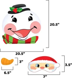 Inflatable And Pin The Nose Set -Christmas Favors Shop Inflatable and Pin the Nose set 5 600x644 1