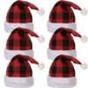 6pcs Plaid Christmas Hats 1 6pcs Plaid Christmas Hats -Christmas Favors Shop Plaid Christmas Hats 6 Pack 1 result scaled 600x600 1