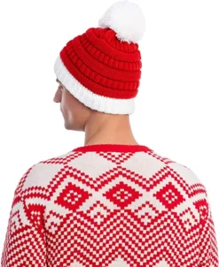 Red Christmas Beanie Winter Hat -Christmas Favors Shop Red Christmas Beanie 6 result