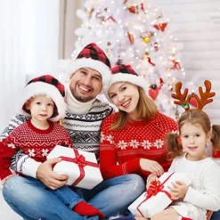 Plaid Christmas Hat -Christmas Favors Shop Red Christmas Plaid Hat 8 Pack 6 result