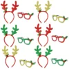 6pcs Christmas Headband Reindeer W/ Fancy Classes -Christmas Favors Shop Reindeer Headbands 6 Pcs with Glass Frames 6 Pcs 12 Pcs 1 result scaled 600x572 1