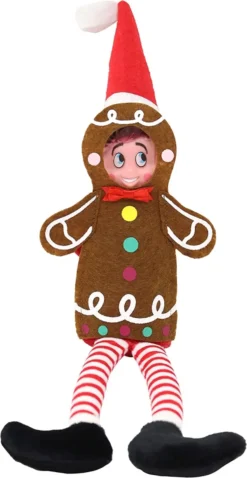 3pcs Christmas Gingerbread Santa Couture Set -Christmas Favors Shop Santa Couture Gingerbread Set for Elf Doll 3 Pack JOYIN 4 result 2 600x1160 1