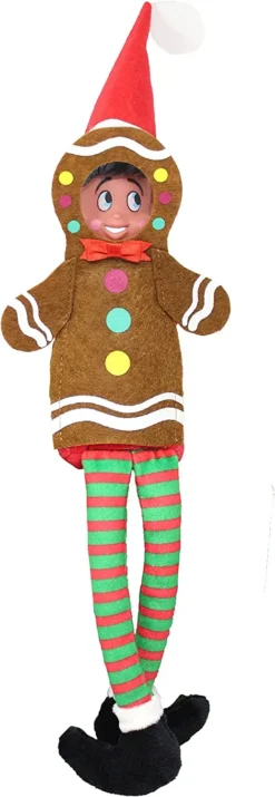 3pcs Christmas Gingerbread Santa Couture Set -Christmas Favors Shop Santa Couture Gingerbread Set for Elf Doll 3 Pack JOYIN 6 result 2