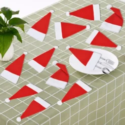 36pcs Santa Hat Silverware Holders -Christmas Favors Shop Santa Hats Silverware Holders 36 Pcs 6 result 600x600 1