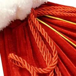 Christmas Santa Sack With Cord Drawstring 12 Christmas Santa Sack With Cord Drawstring -Christmas Favors Shop Santas Gift Sack 31in 6 600x600 1