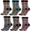 6pcs Womens Christmas Wool Winter Socks -Christmas Favors Shop Vintage Winter Cozy Crew Socks 6 Piece 1 result 600x600 1