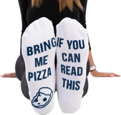 6pcs If You Can Read This Novelty Christmas Socks -Christmas Favors Shop White Christmas Novelty Socks for Women 6 pcs 4 result