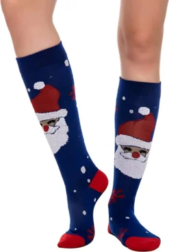 5pcs Womens Christmas High Socks 12 5pcs Womens Christmas High Socks -Christmas Favors Shop Womens Colorful High Socks 5 Pairs 5 result